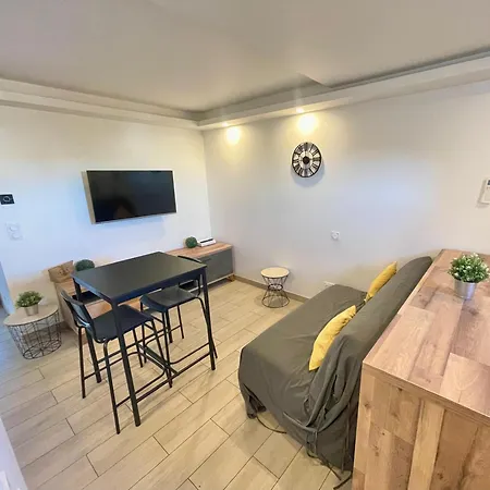 아파트 T2 Moderne Avec Piscine, Tennis Et Garage