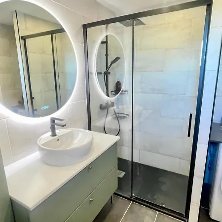 T2 Moderne Avec Piscine, Tennis Et Garage 아파트 케인즈수르메르